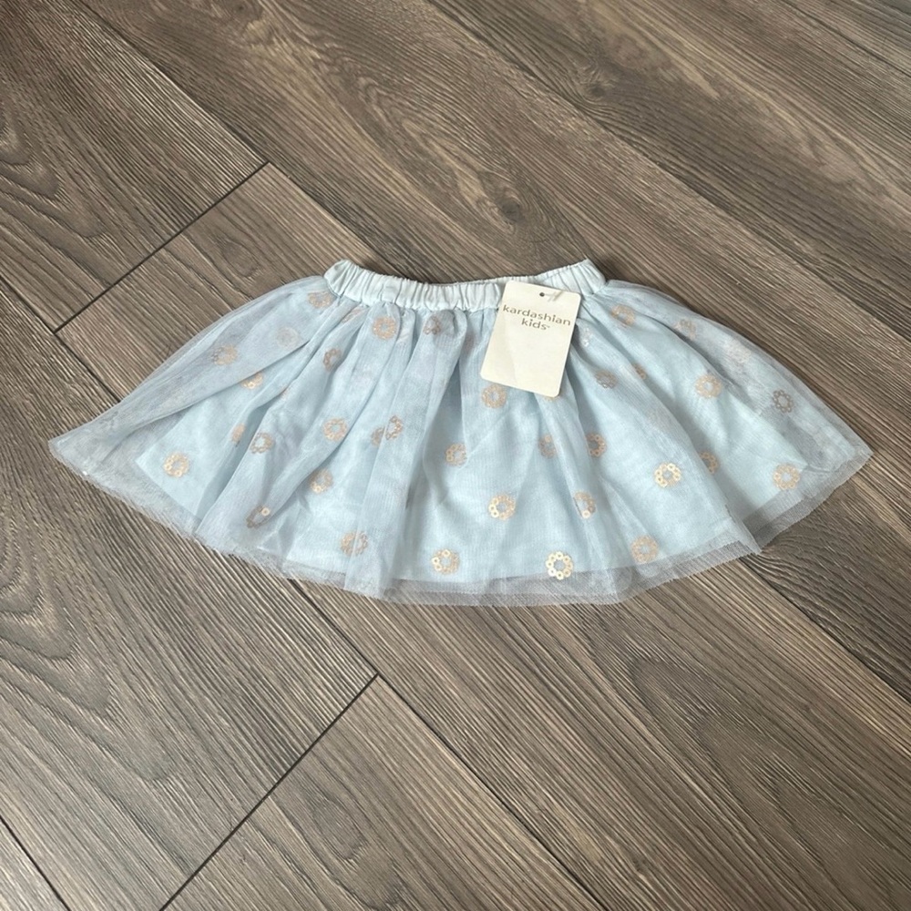 Kardashian Kids Tutu Blue Skirt